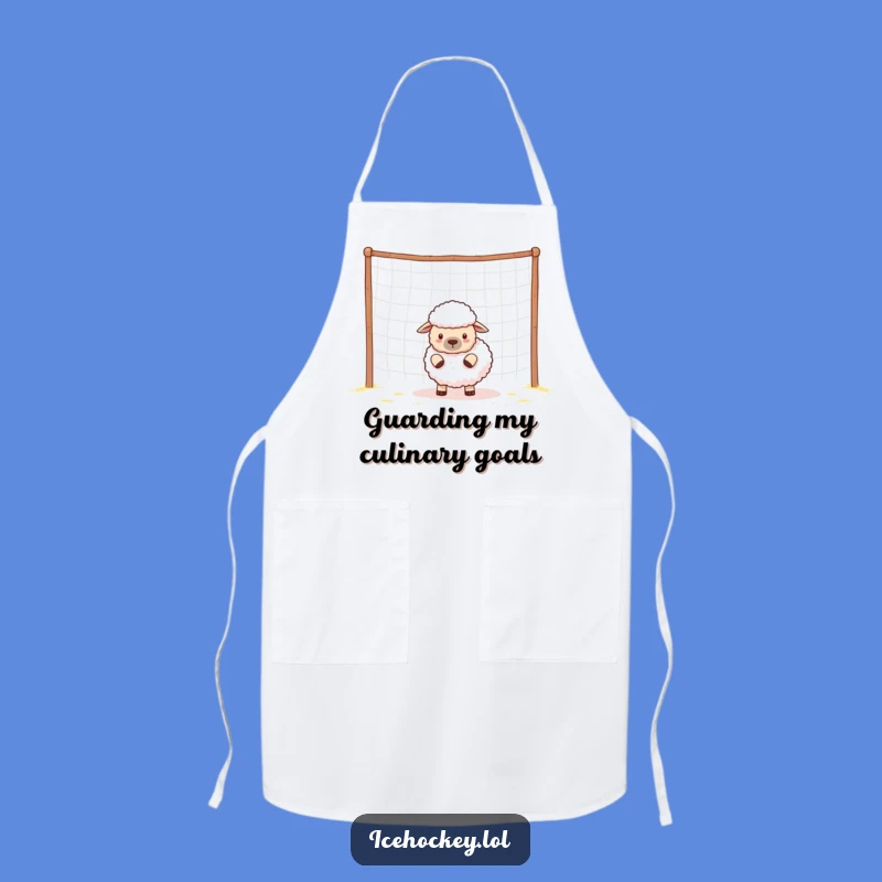 Funny Sheep Chef Apron - Hilarious Kitchen Guard for Cooking Fun