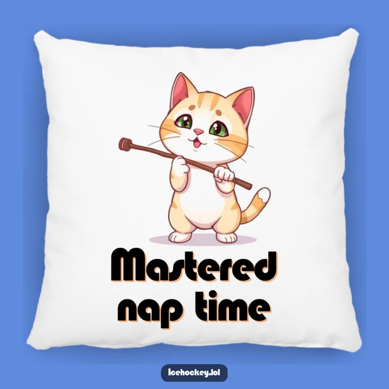 Funny Curious Cat Magic Trick Pillow: Add Humor to Your Cozy Space