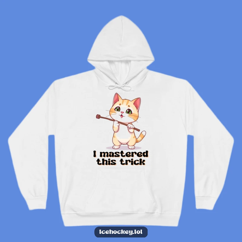 Cozy Funny Cat Magic Trick Hoodie: Stay Warm with This Hilarious Pet Gift