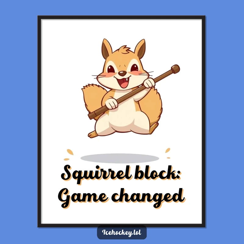 Funny Free Printable Squirrel Wall Art: Hilarious Downloadable Animal Decor